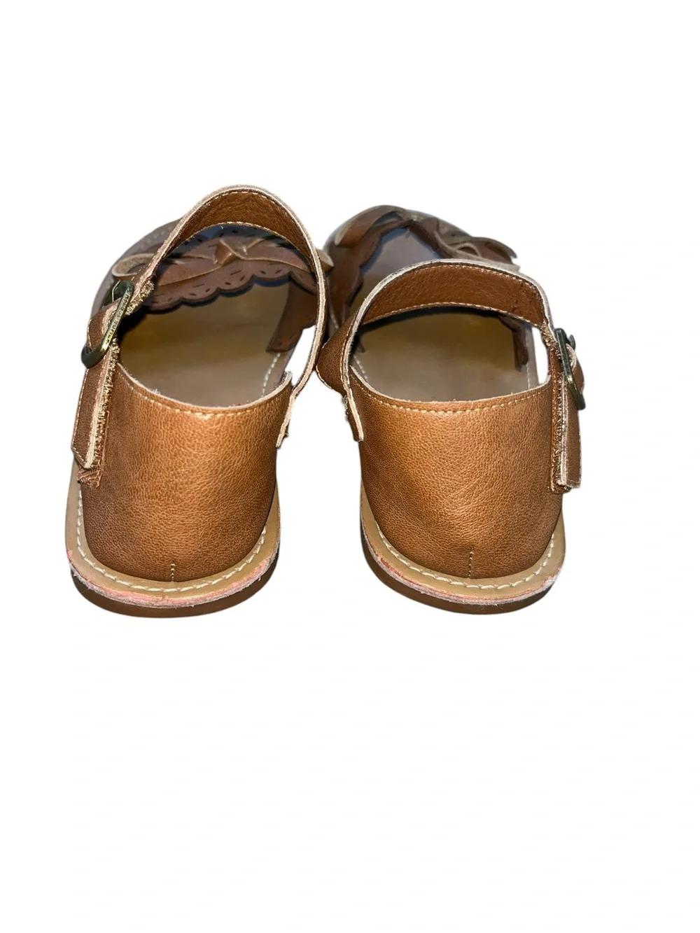 Felix & Flora Toddler Girl Sandals in Brown Size 12